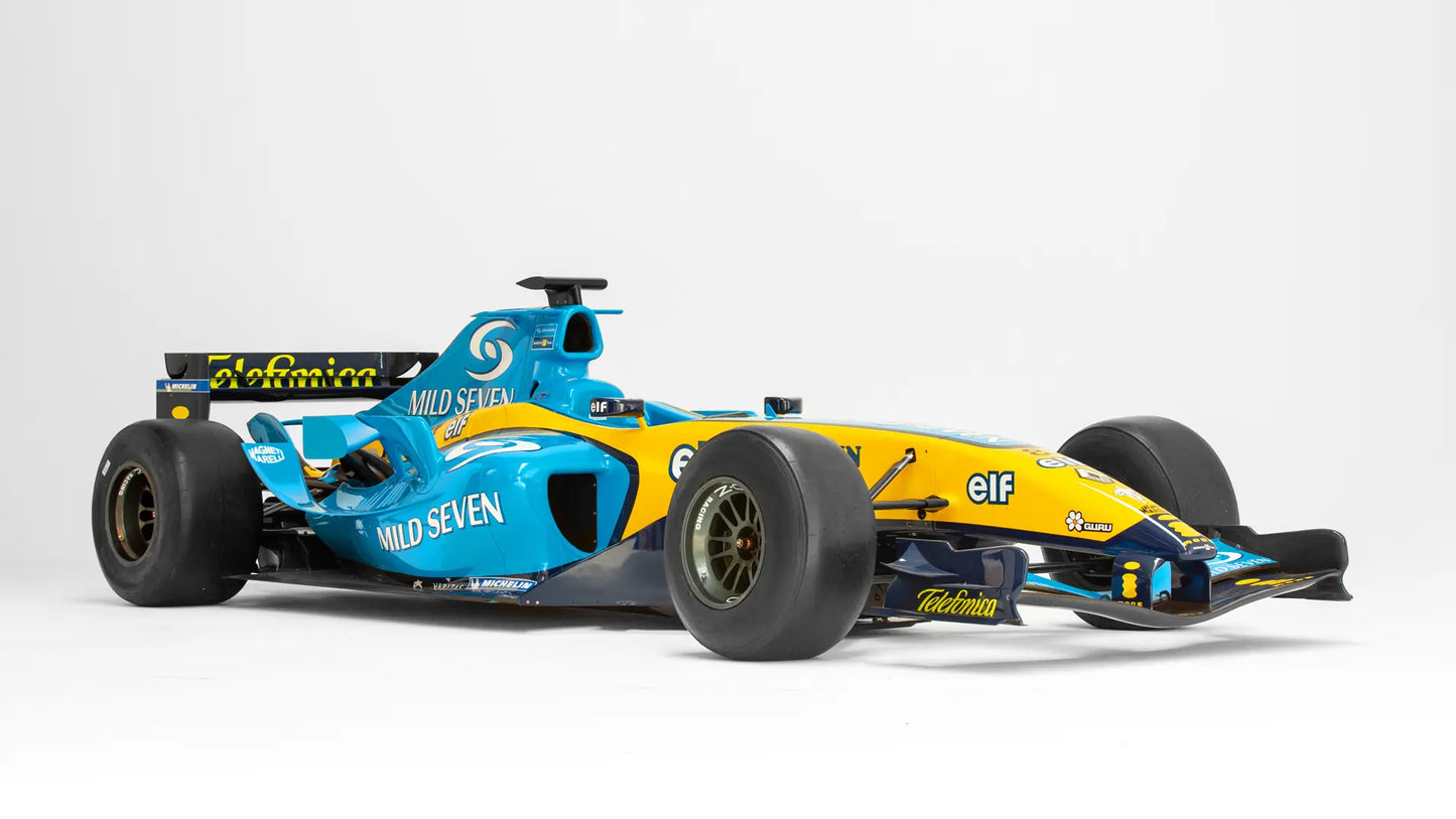 Renault R24 Front Nose Cone and Wing Assembly — Replica