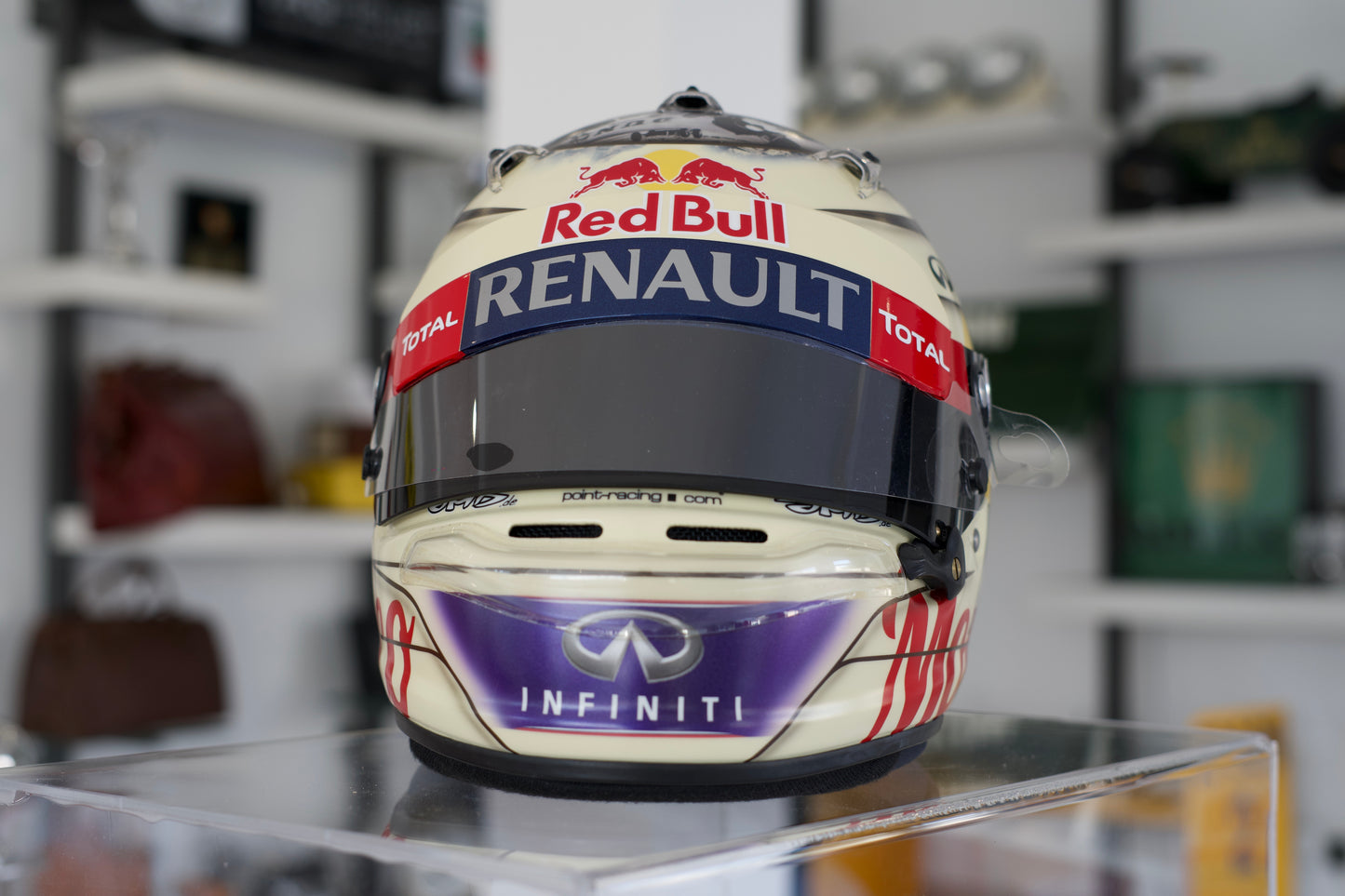 2013 Sebastian Vettel Monaco Grand Prix Helmet