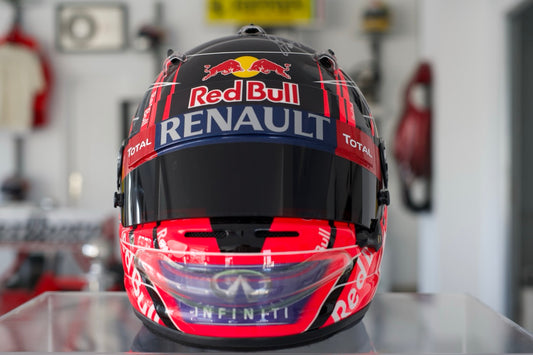 2014 Sebastian Vettel "Pink Panther" Helmet