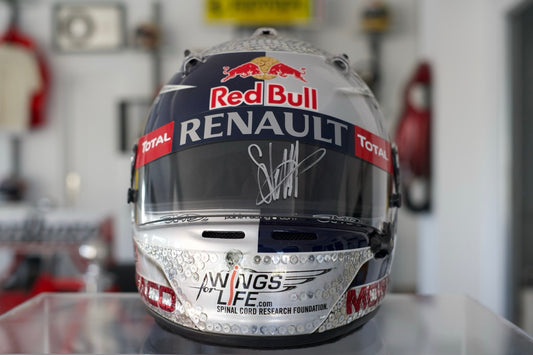 2012 Sebastian Vettel Monaco GP Helmet
