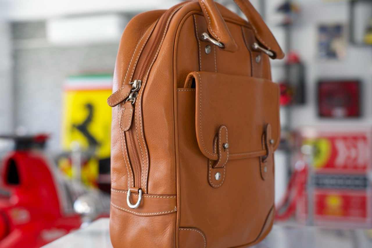 Audi leather bag made by Schedoni