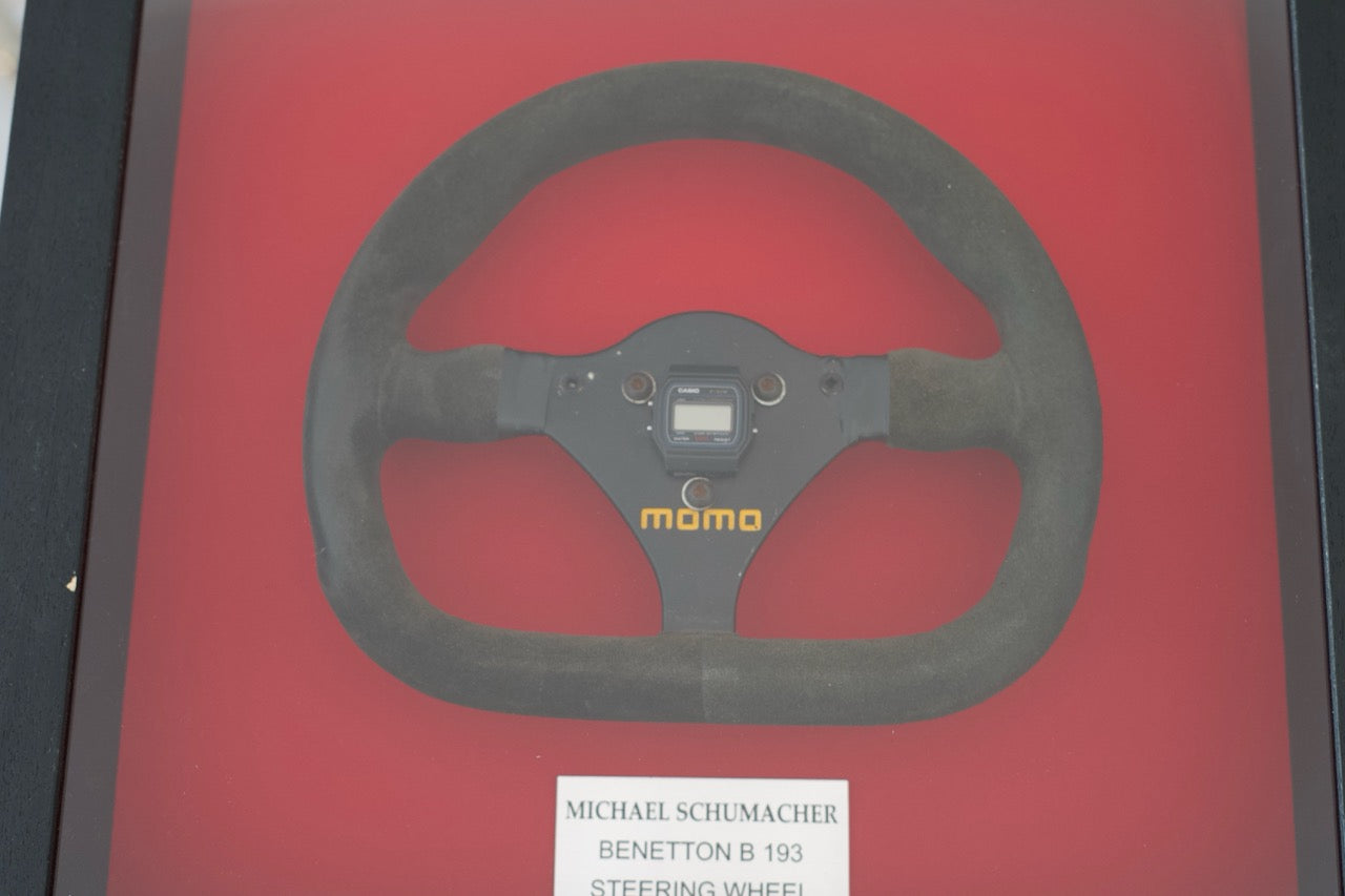Michael Schumacher Benetton B193 Steering Wheel