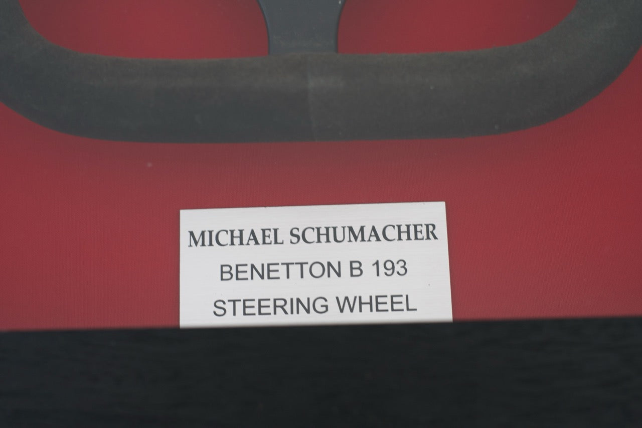 Michael Schumacher Benetton B193 Steering Wheel