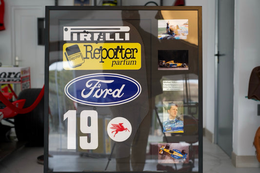 1991 Michael Schumacher Benetton B194 Rear Wing End Plate