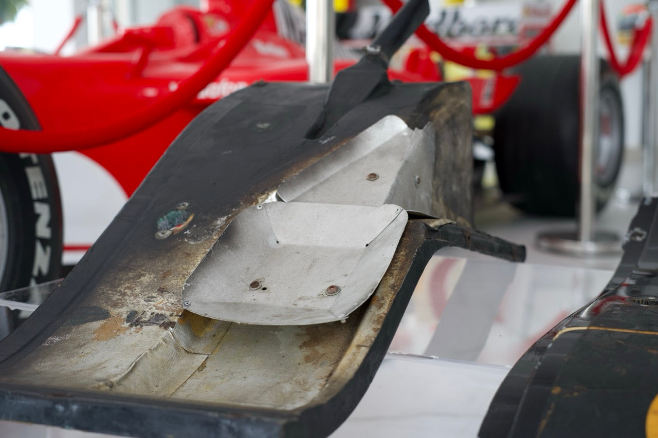 1985 Ayrton Senna Lotus 97T sidepods