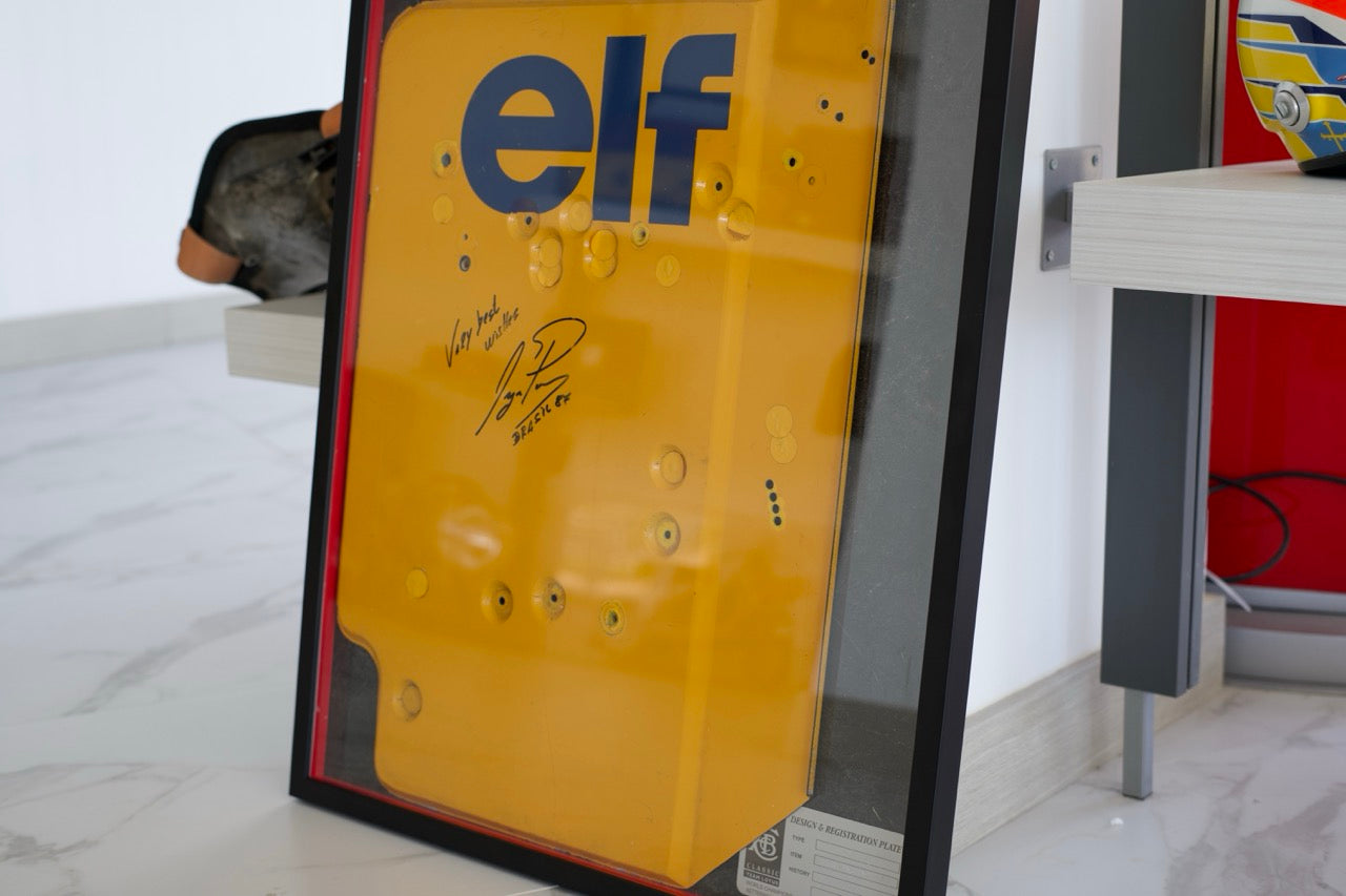 1987 Ayrton Senna Lotus 99T Rearwing End Plate