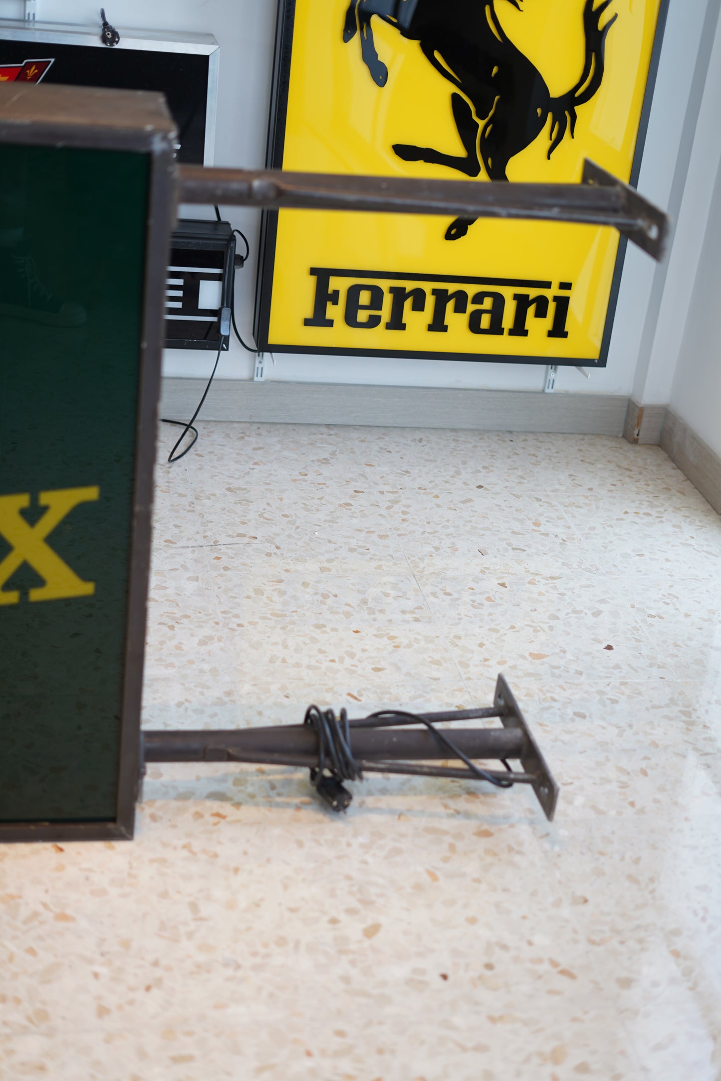 1960s Rolex London official dealer illuminated sign