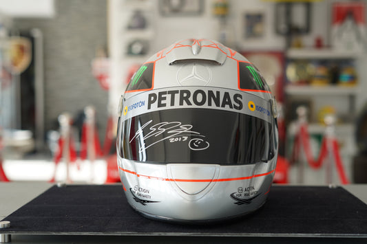 Michael Schumacher Mercedes-AMG Formula 1 Schuberth Signed Replica Helmet