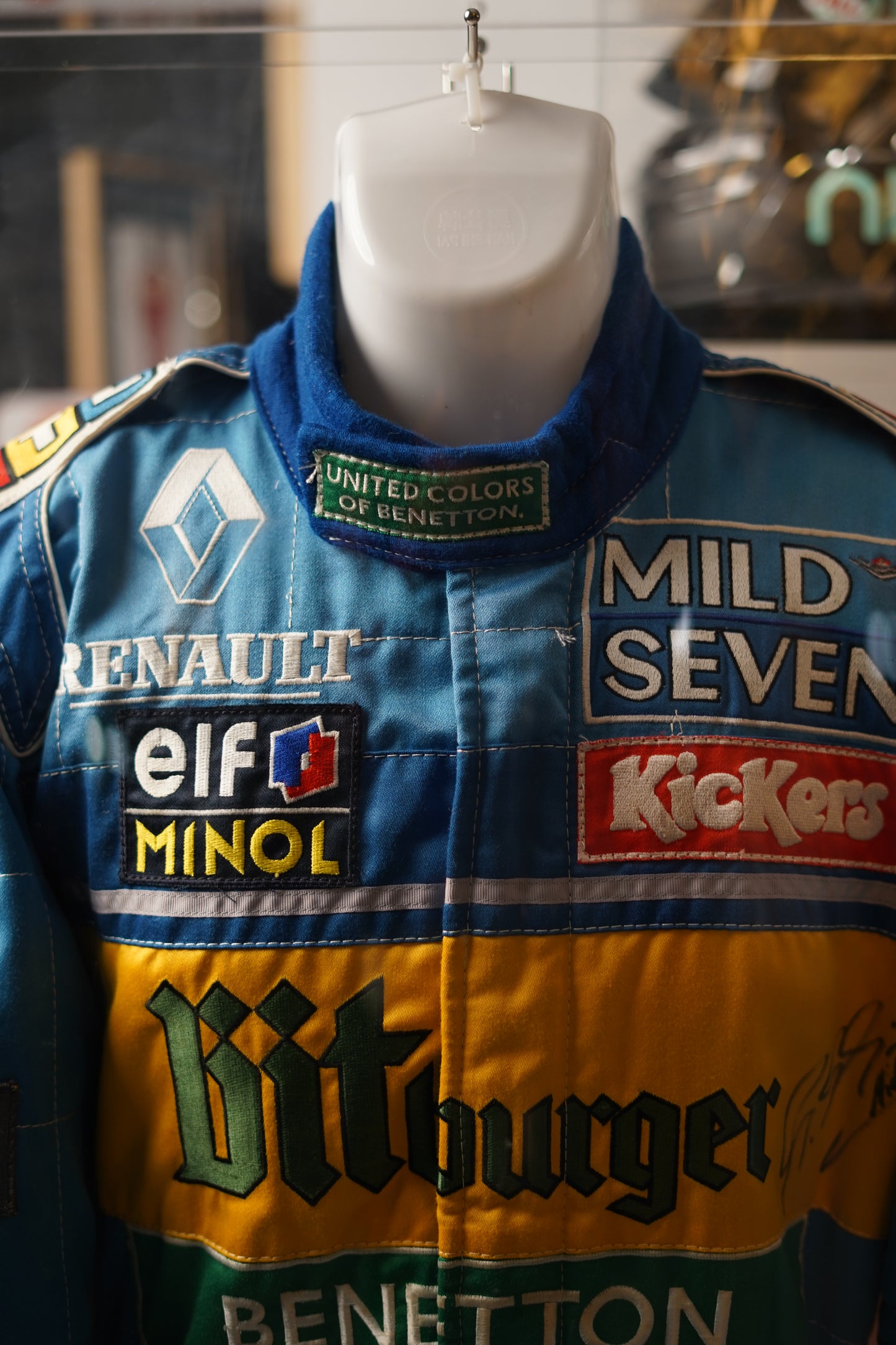 1995 Michael Schumacher AIDA GP Race Used Suit