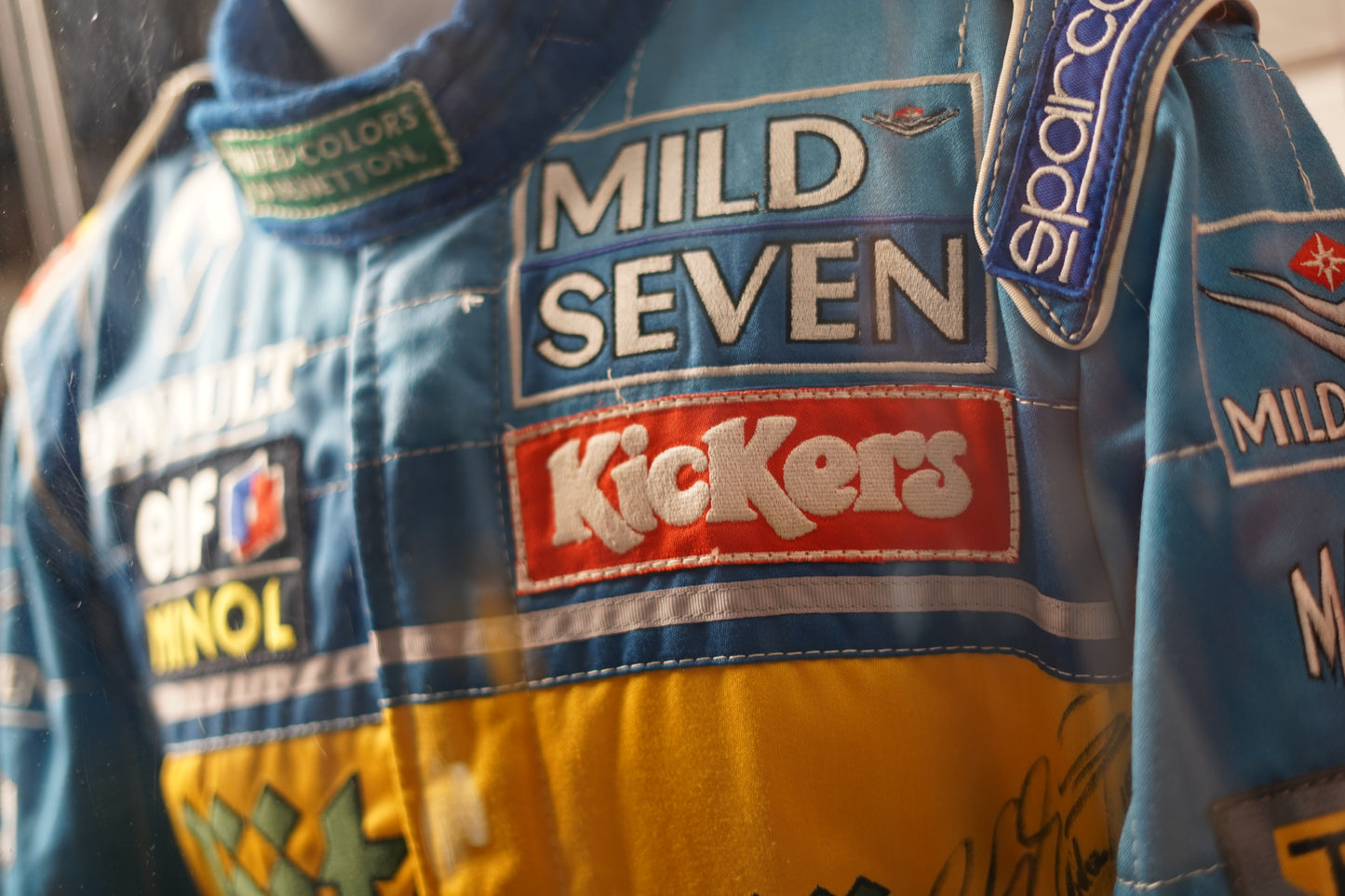1995 Michael Schumacher AIDA GP Race Used Suit