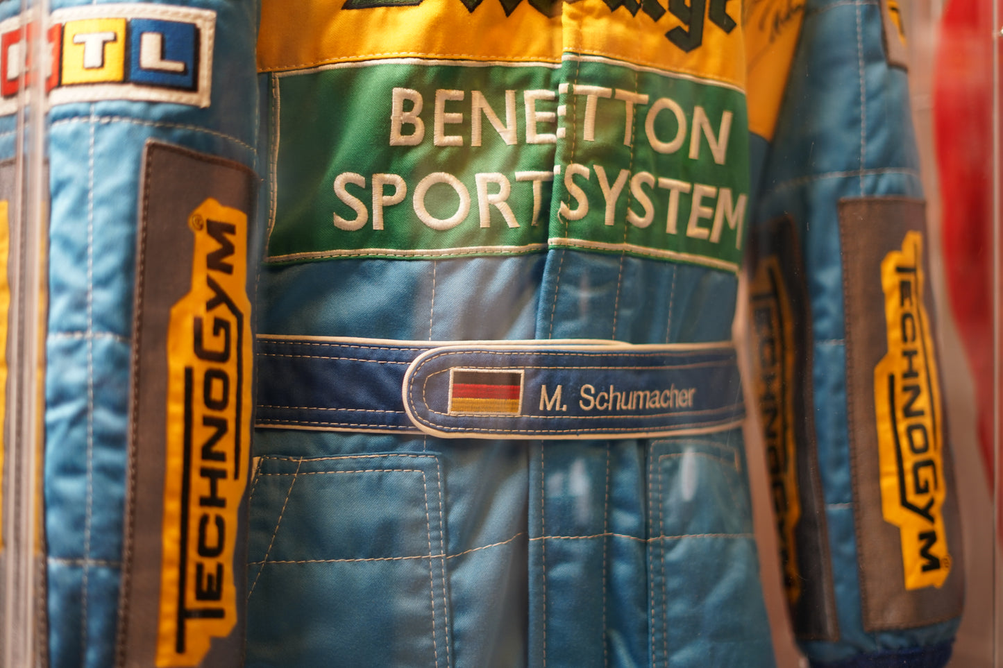 1995 Michael Schumacher AIDA GP Race Used Suit