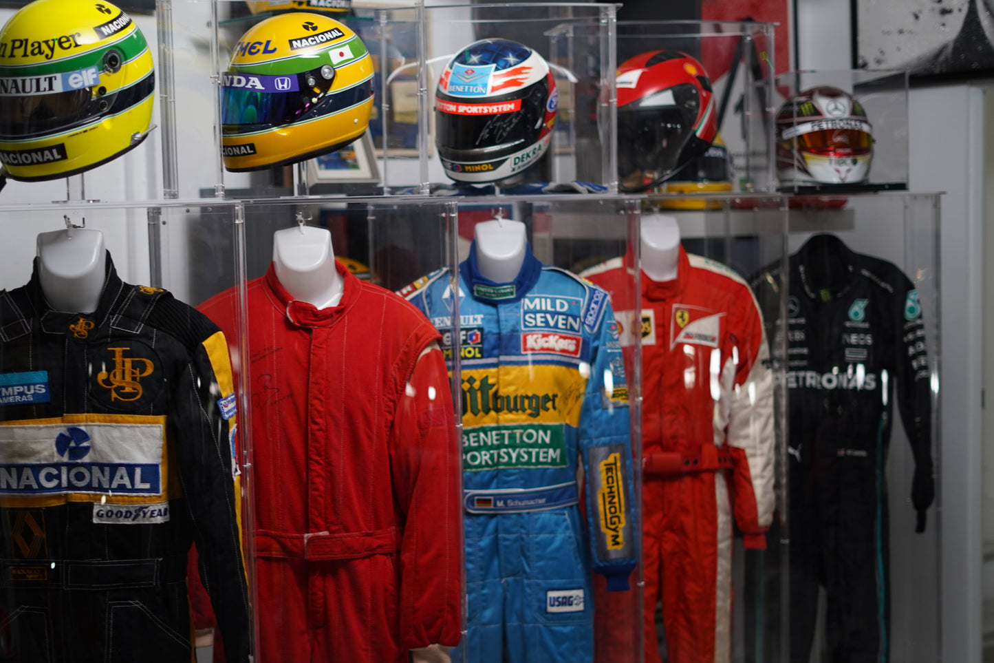 1995 Michael Schumacher AIDA GP Race Used Suit