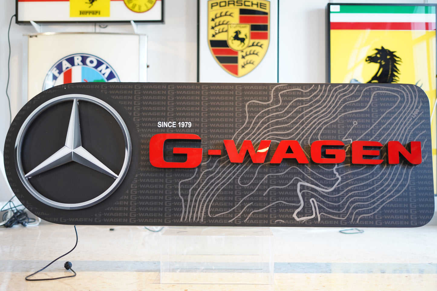 Mercedes-Benz G-Wagen Dealer Sign