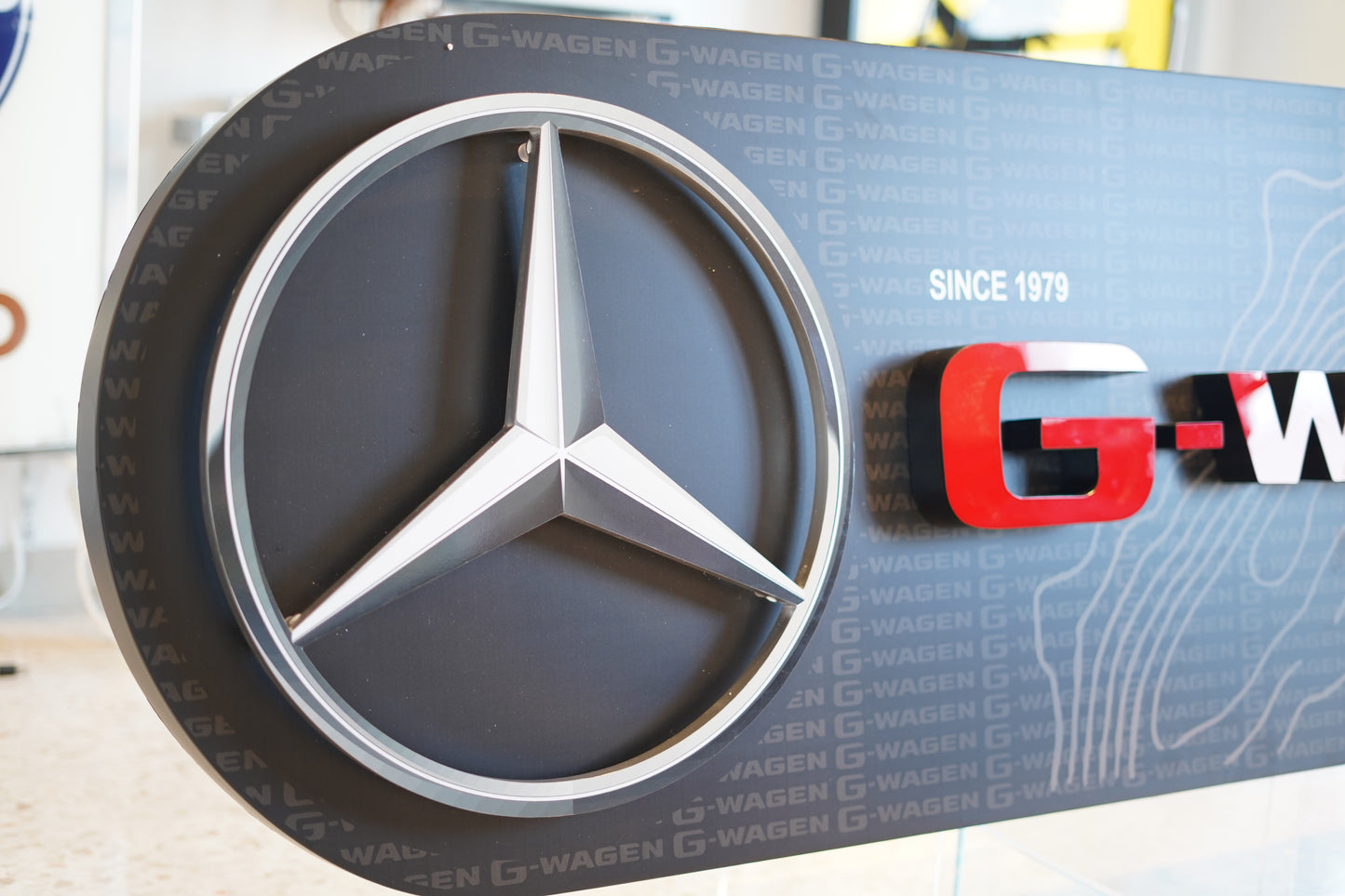 Mercedes-Benz G-Wagen Dealer Sign