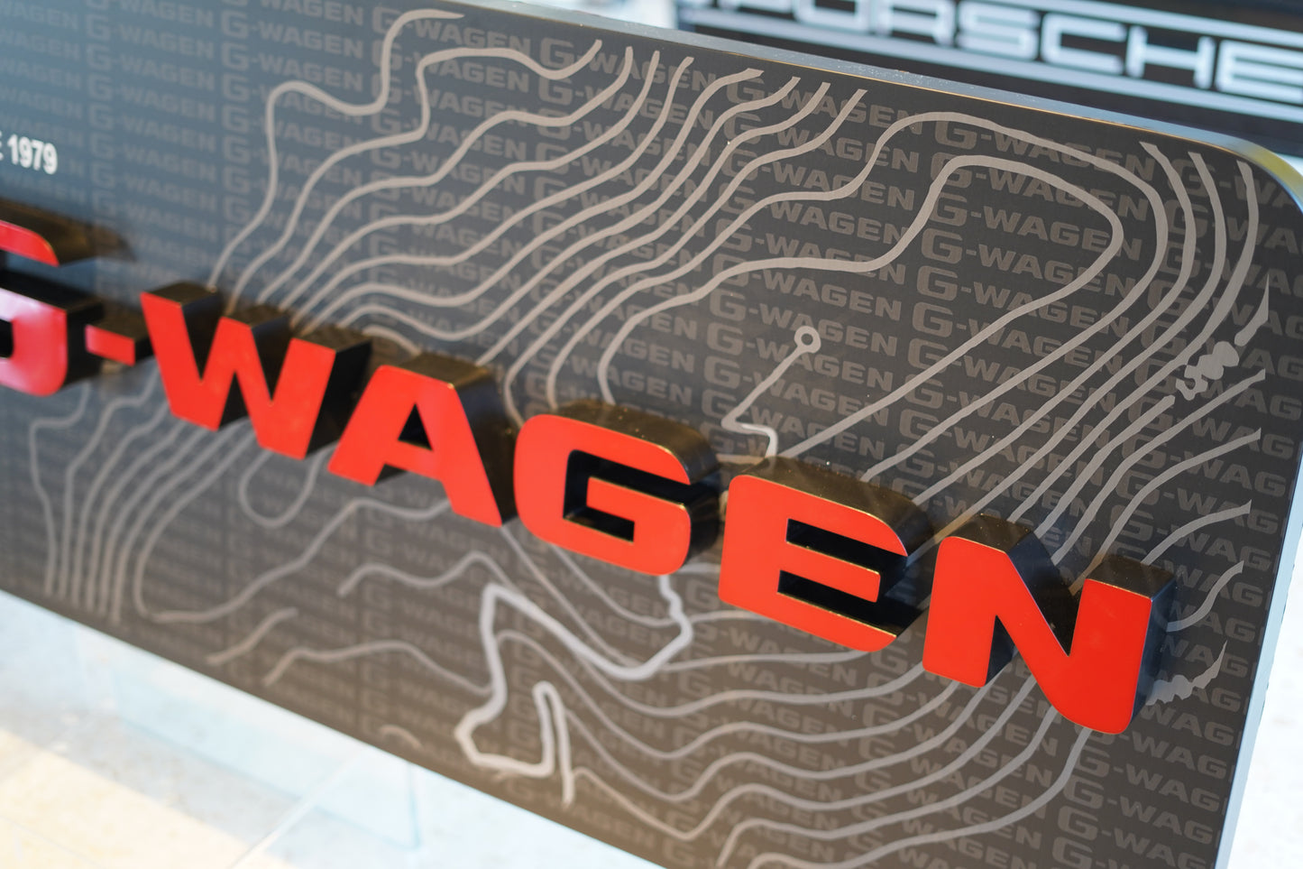Mercedes-Benz G-Wagen Dealer Sign
