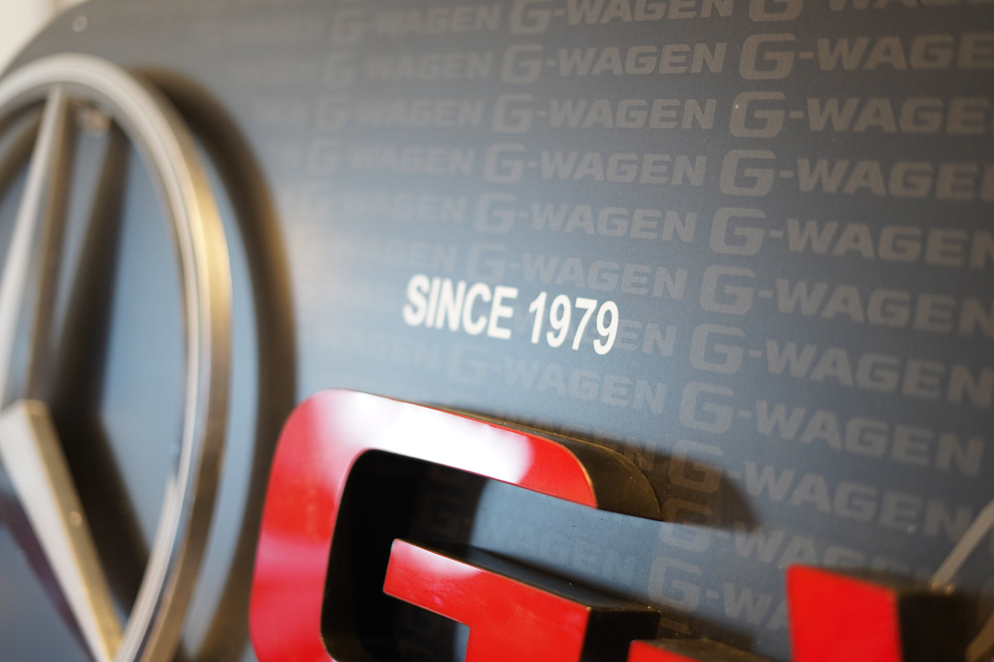 Mercedes-Benz G-Wagen Dealer Sign