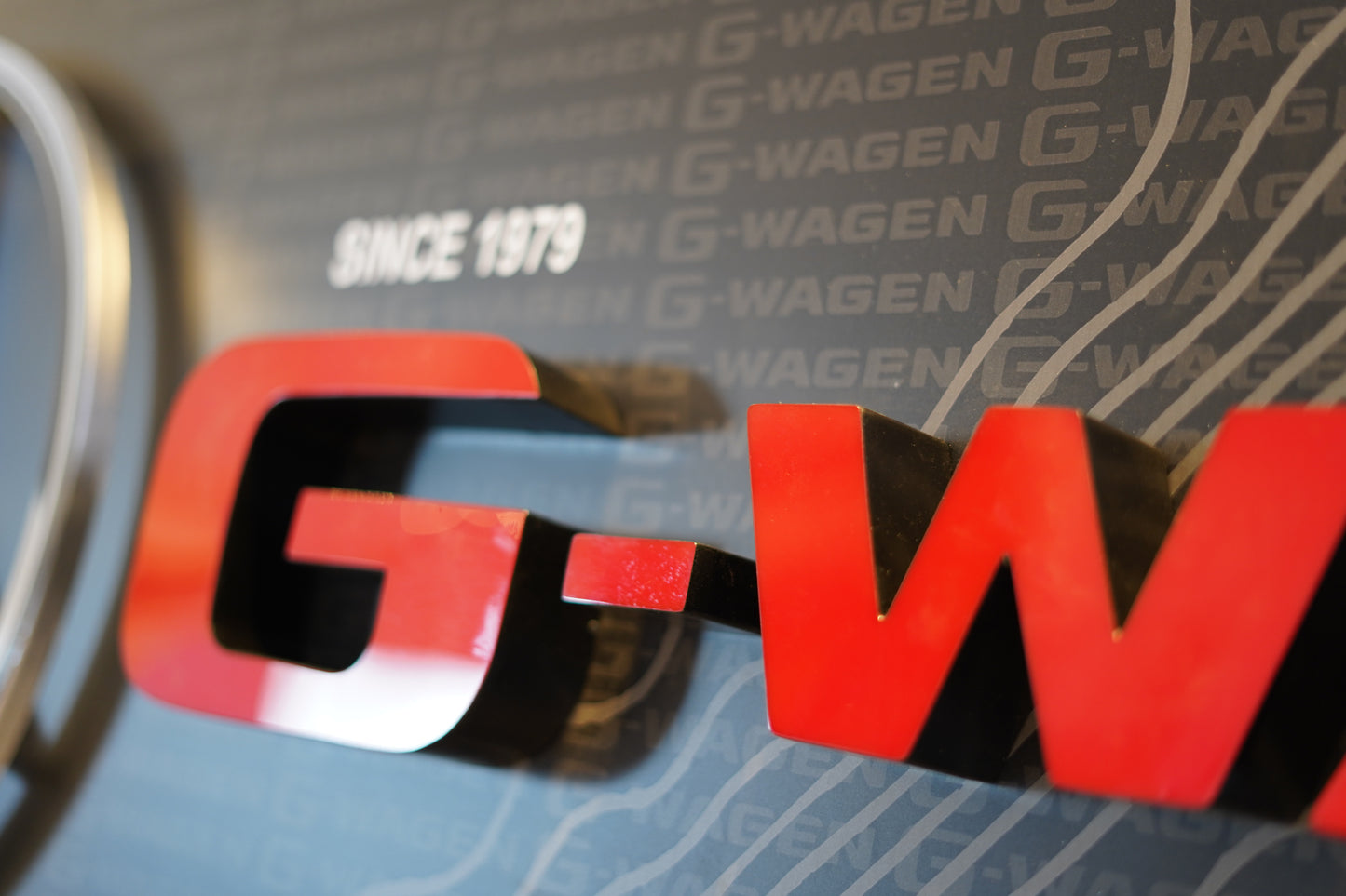 Mercedes-Benz G-Wagen Dealer Sign