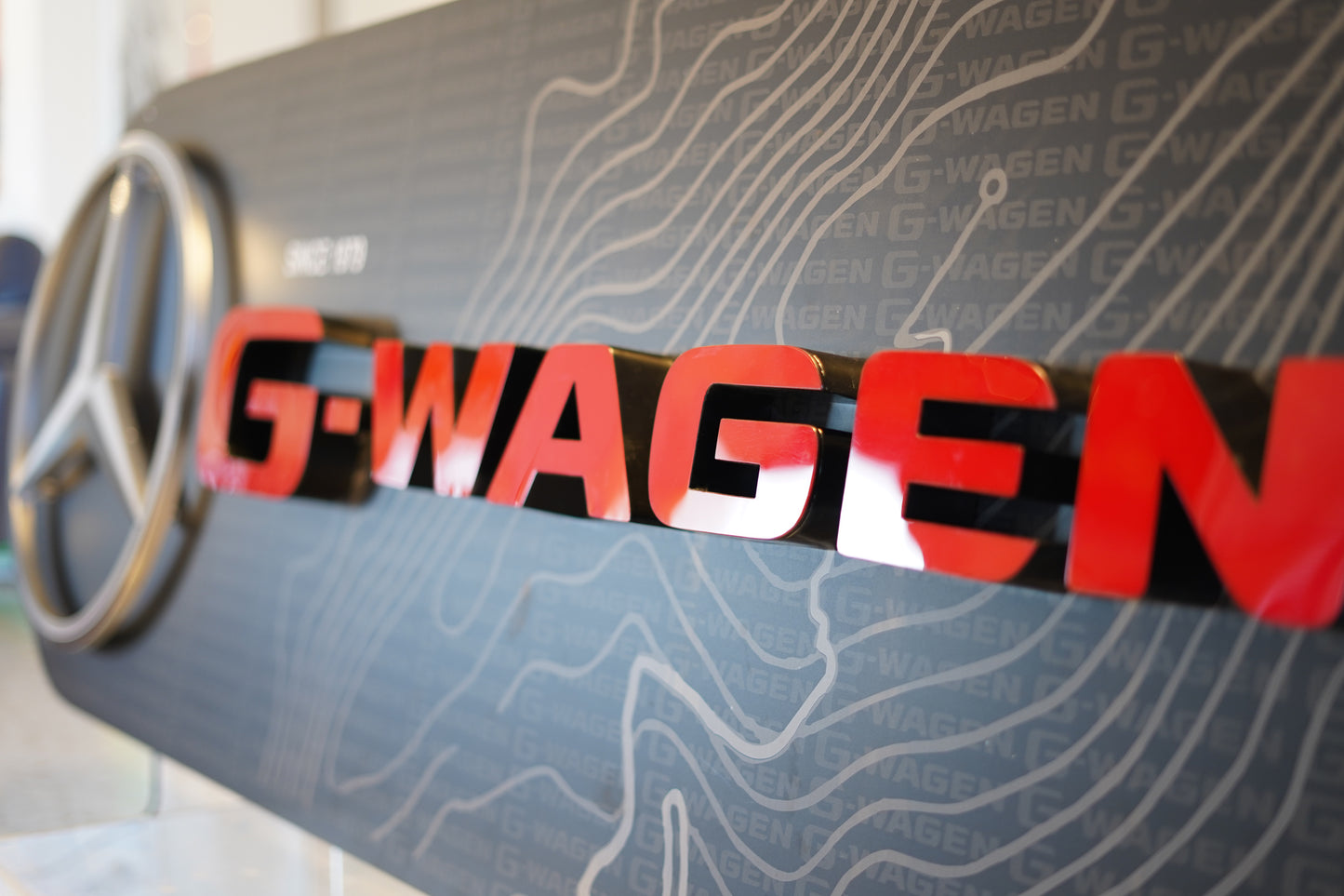Mercedes-Benz G-Wagen Dealer Sign