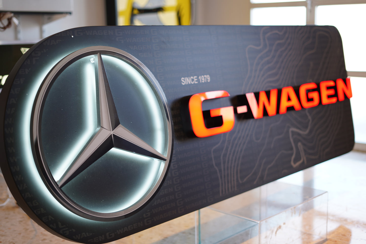 Mercedes-Benz G-Wagen Dealer Sign
