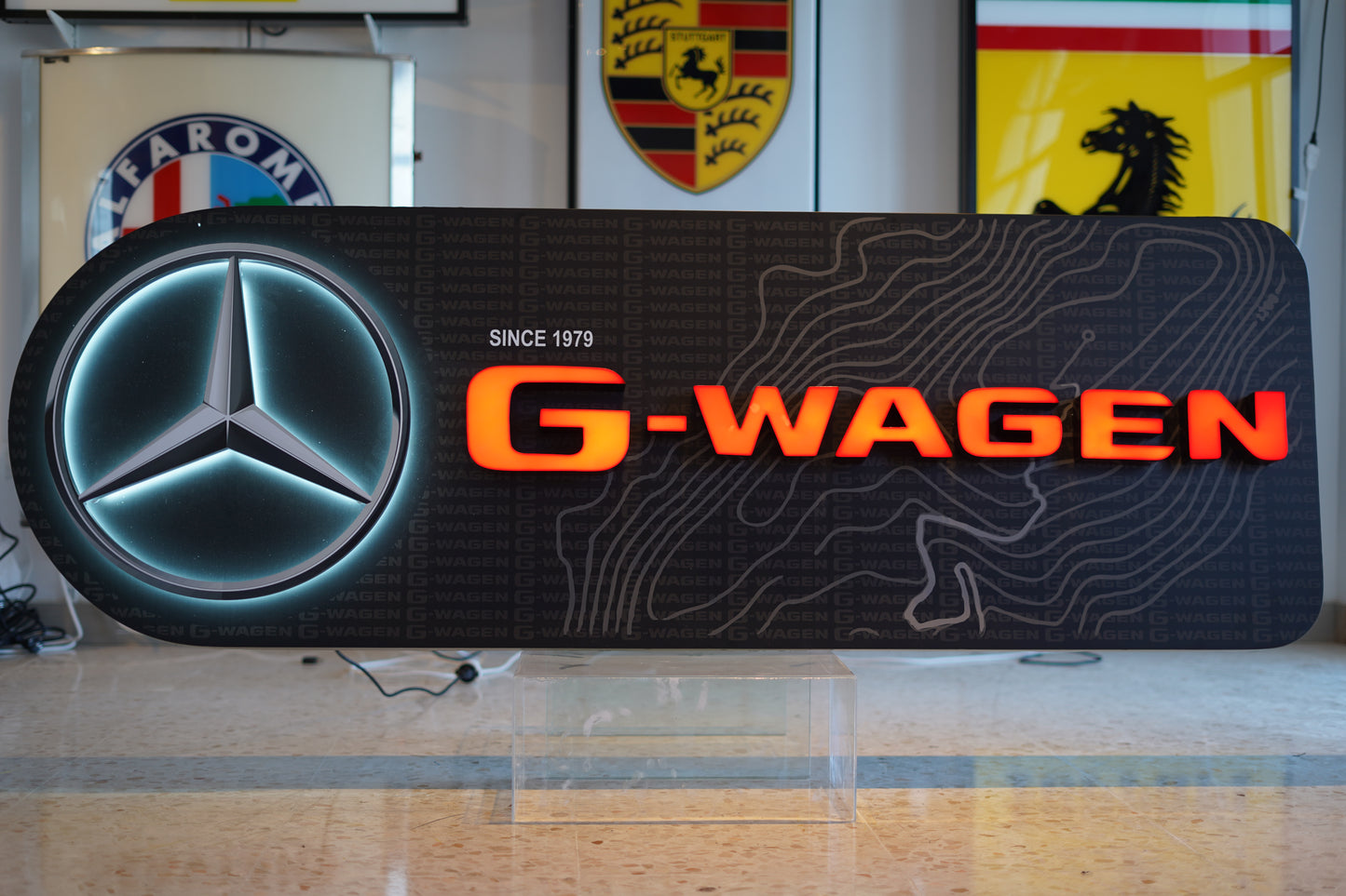 Mercedes-Benz G-Wagen Dealer Sign