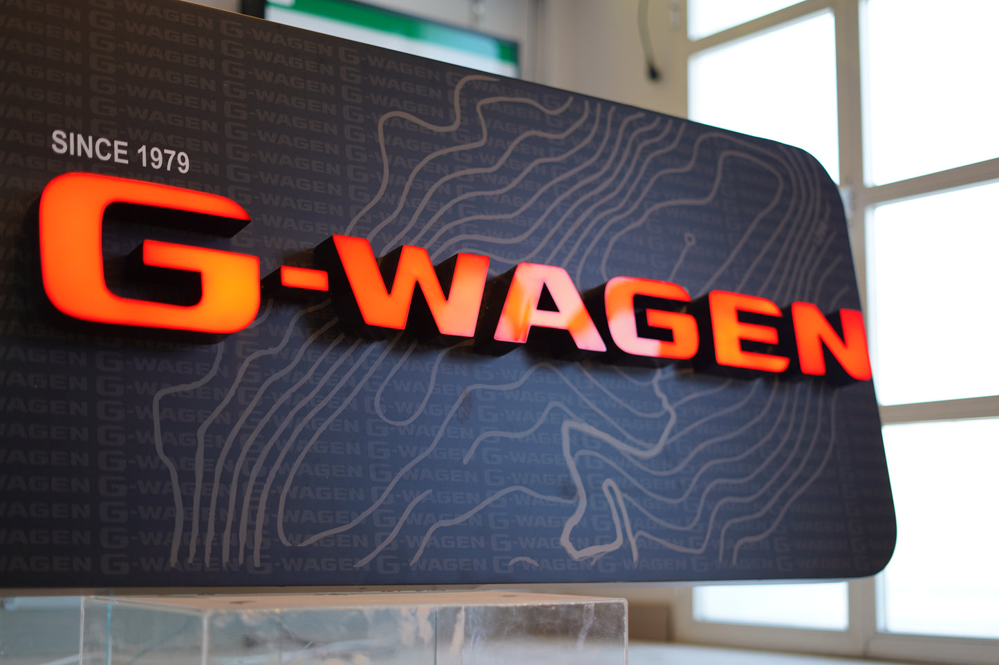 Mercedes-Benz G-Wagen Dealer Sign
