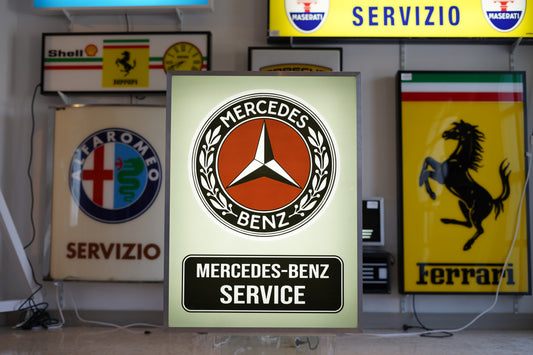 Mercedes-Benz Service Dealer Sign