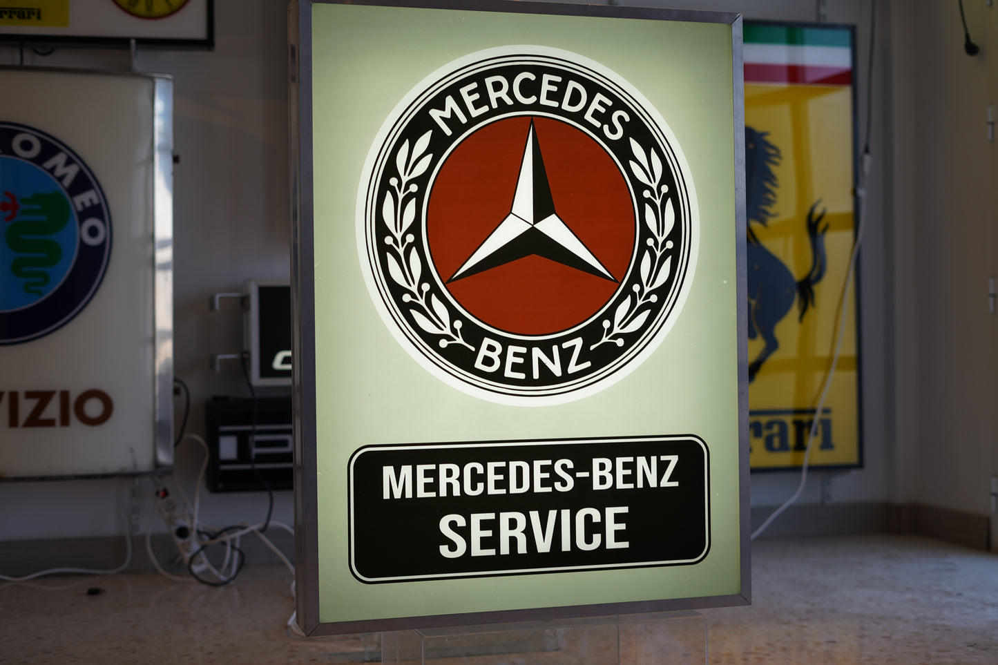Mercedes-Benz Service Dealer Sign