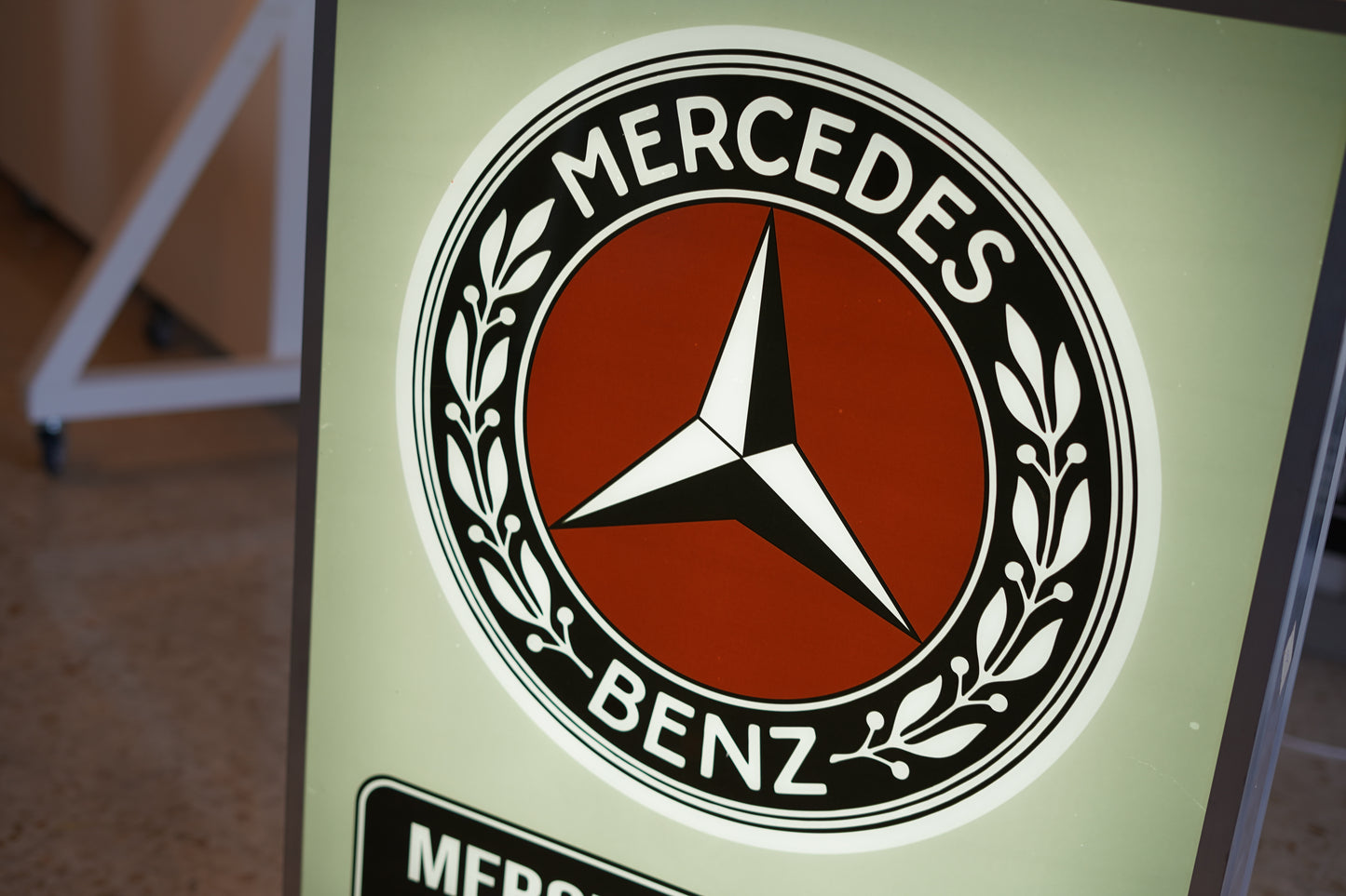 Mercedes-Benz Service Dealer Sign