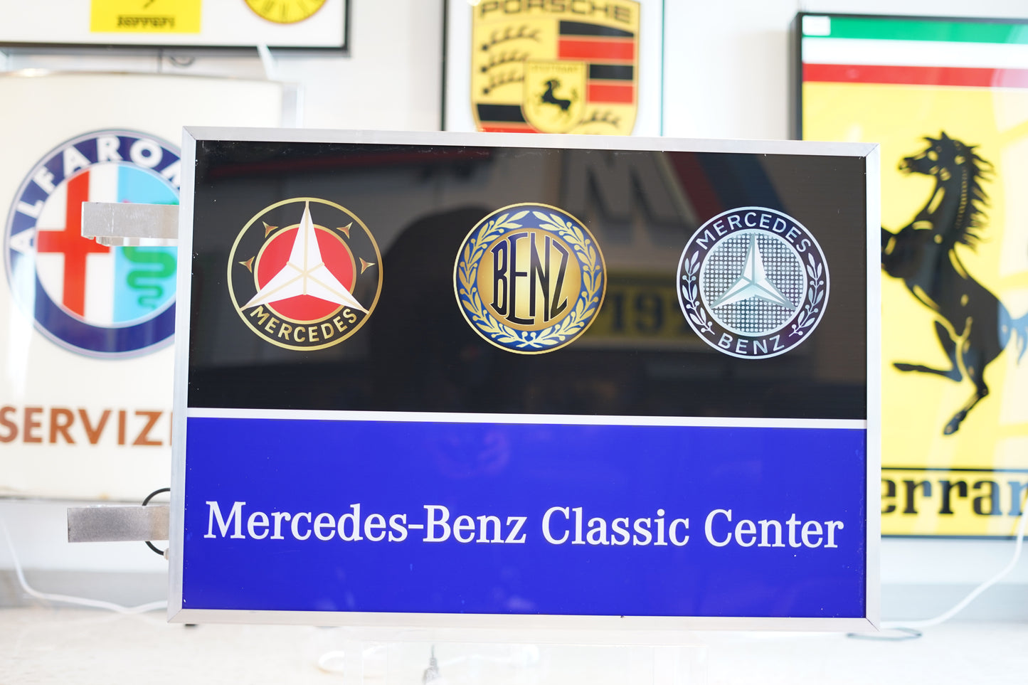 Mercedes-Benz Classic Center Dealer Sign – Heritage Evolution Display