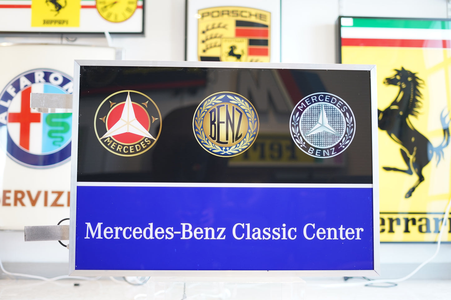 Mercedes-Benz Classic Center Dealer Sign – Heritage Evolution Display