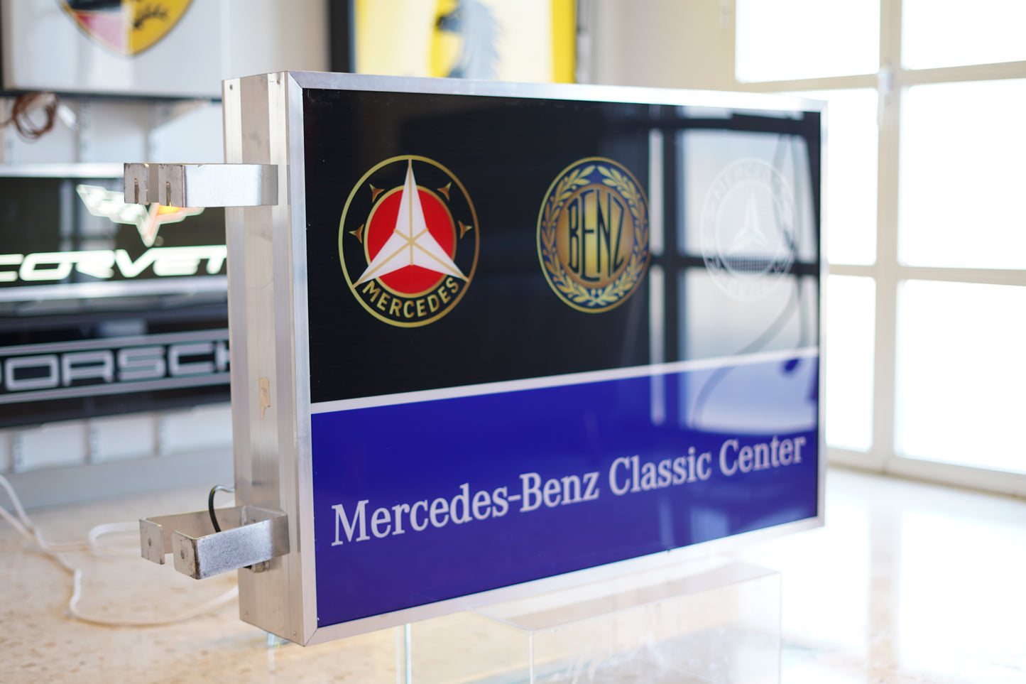 Mercedes-Benz Classic Center Dealer Sign – Heritage Evolution Display