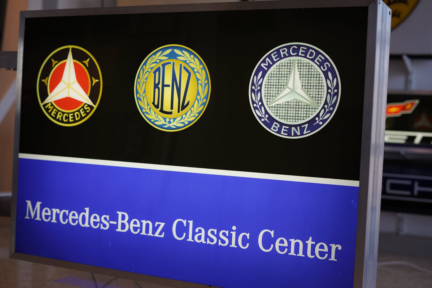 Mercedes-Benz Classic Center Dealer Sign – Heritage Evolution Display