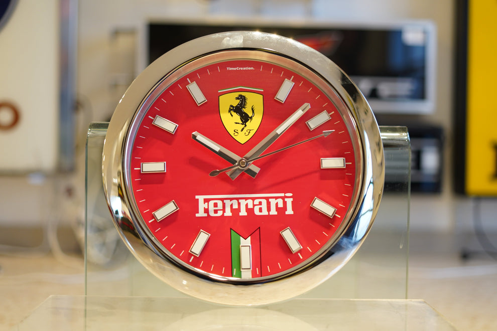 Ferrari Wall Clock - Red Edition – F1 Lounge