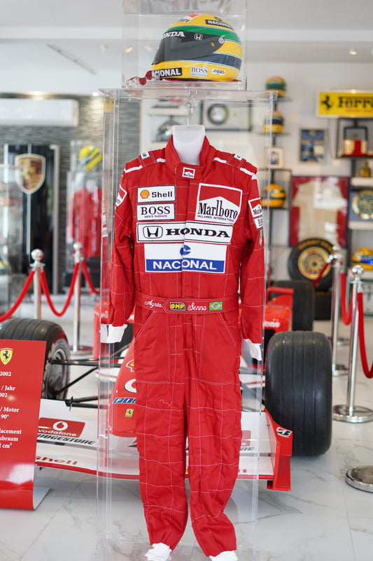 Ayrton Senna McLaren-Honda Replica Display Set
