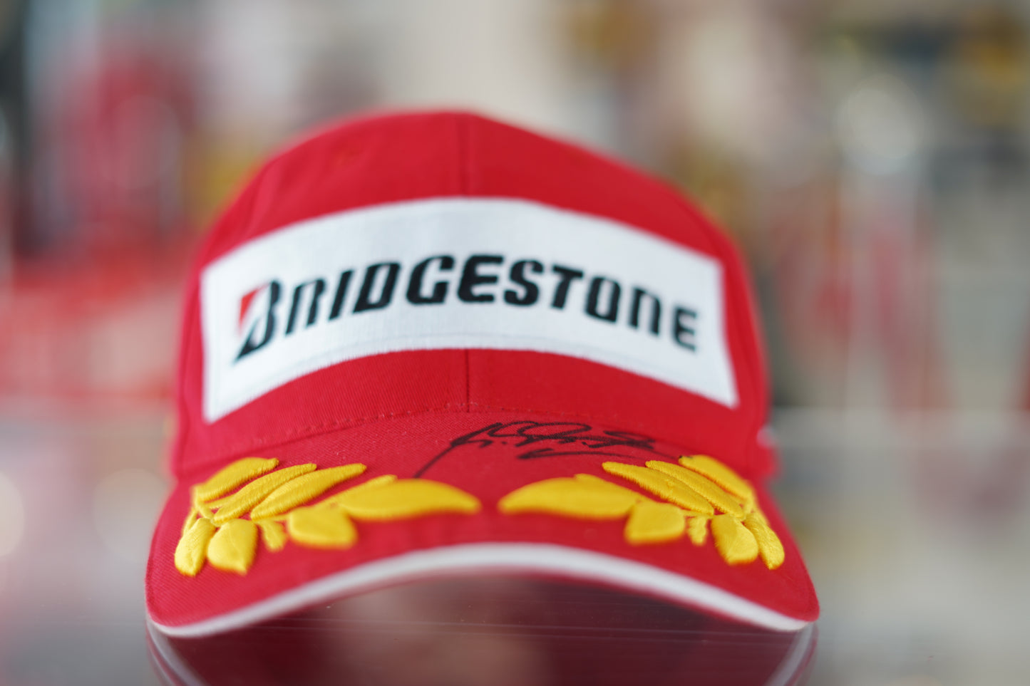 Michael Schumacher Signed Bridgestone Hat