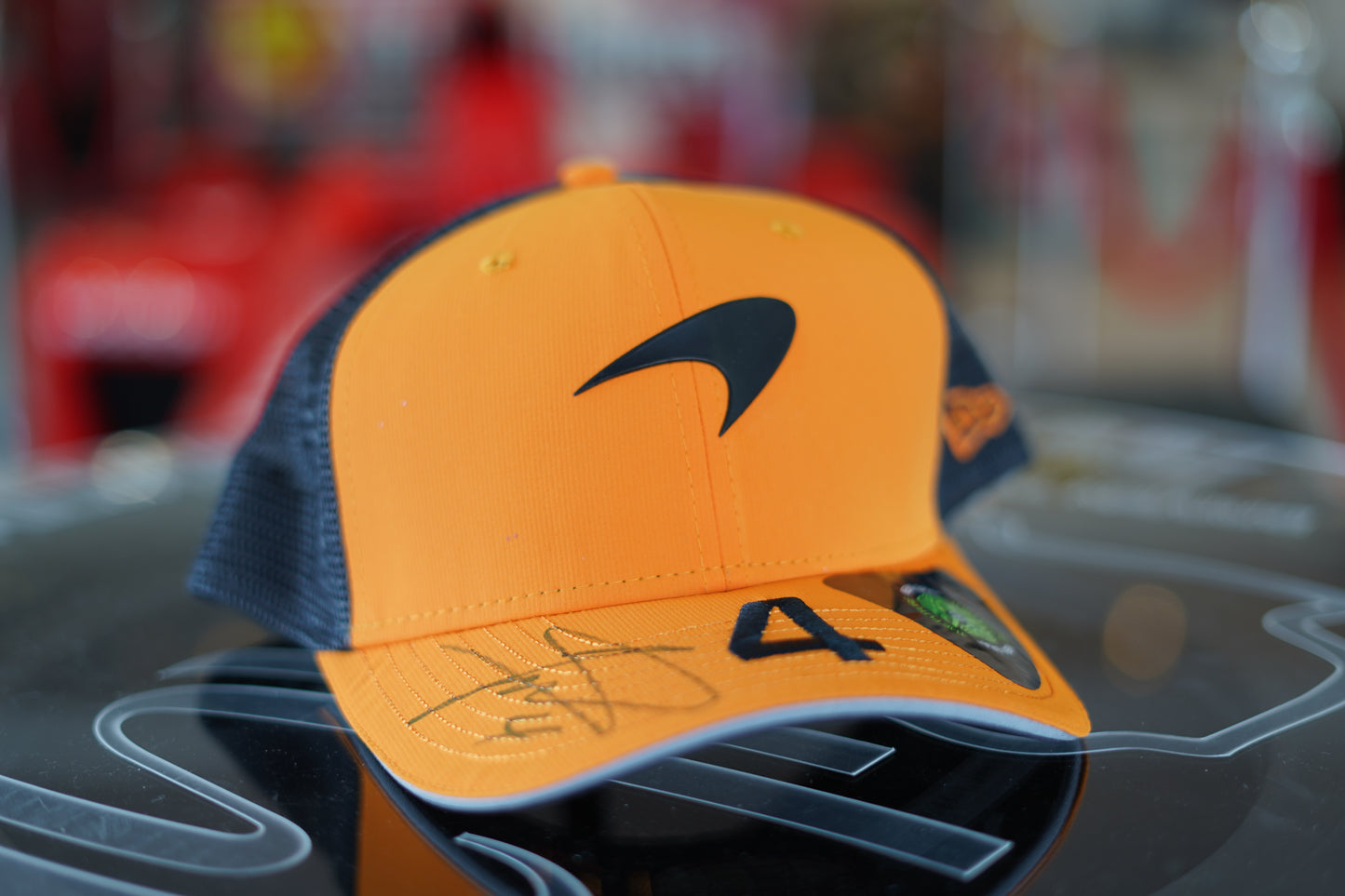 Lando Norris - New Era McLaren Signed Cap