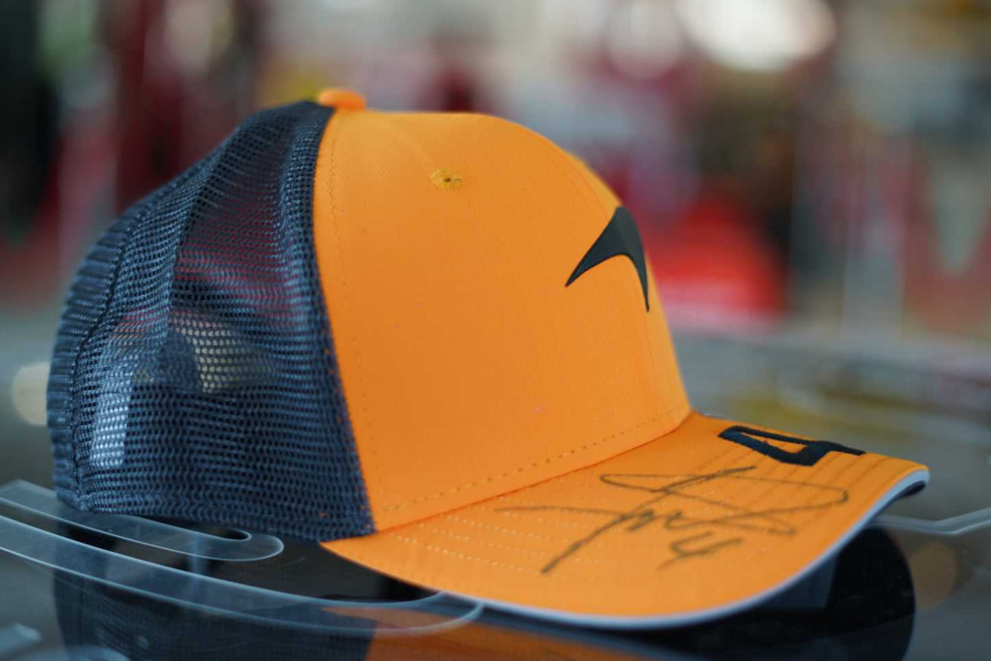 Lando Norris - New Era McLaren Signed Cap