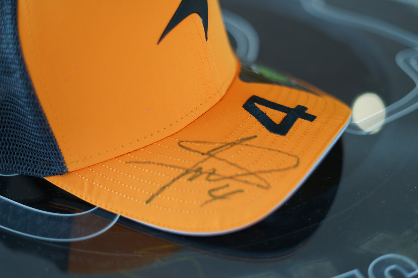 Lando Norris - New Era McLaren Signed Cap