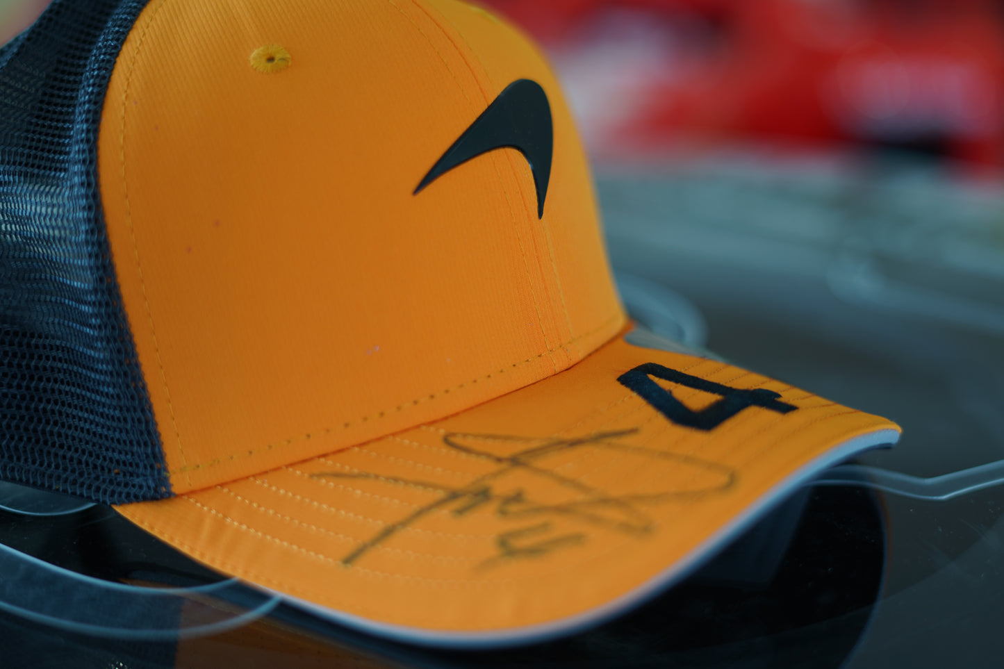 Lando Norris - New Era McLaren Signed Cap