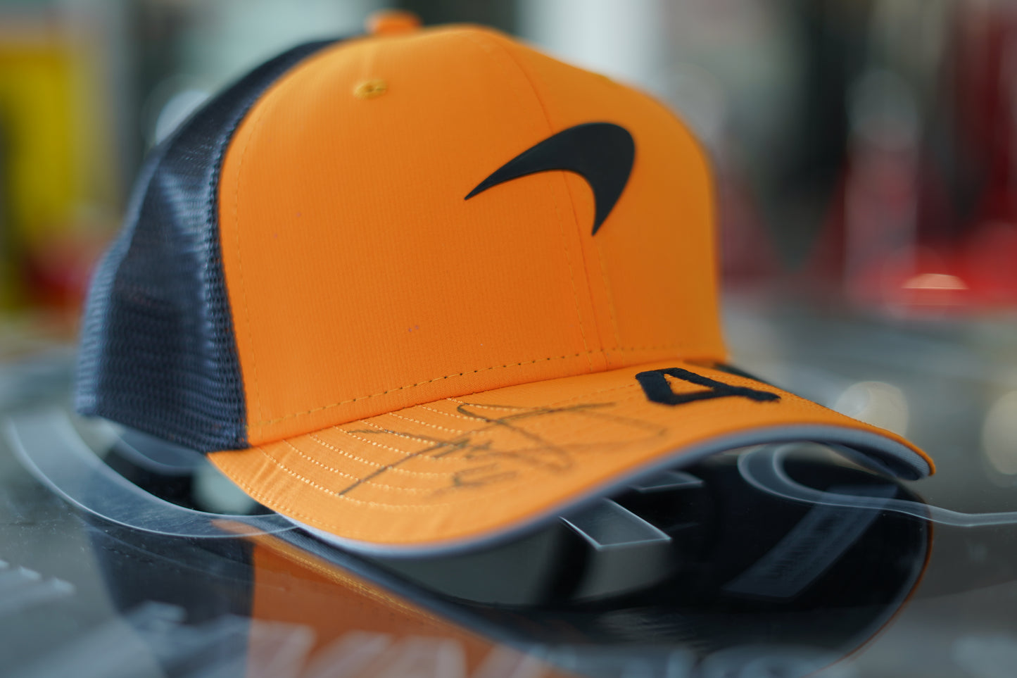 Lando Norris - New Era McLaren Signed Cap