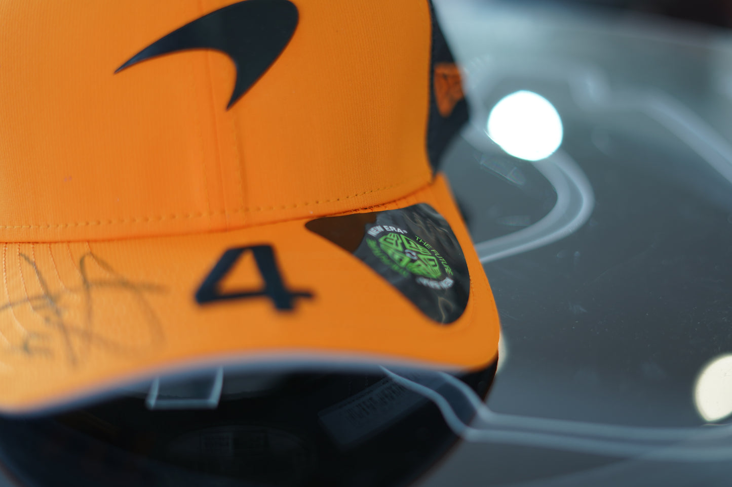 Lando Norris - New Era McLaren Signed Cap