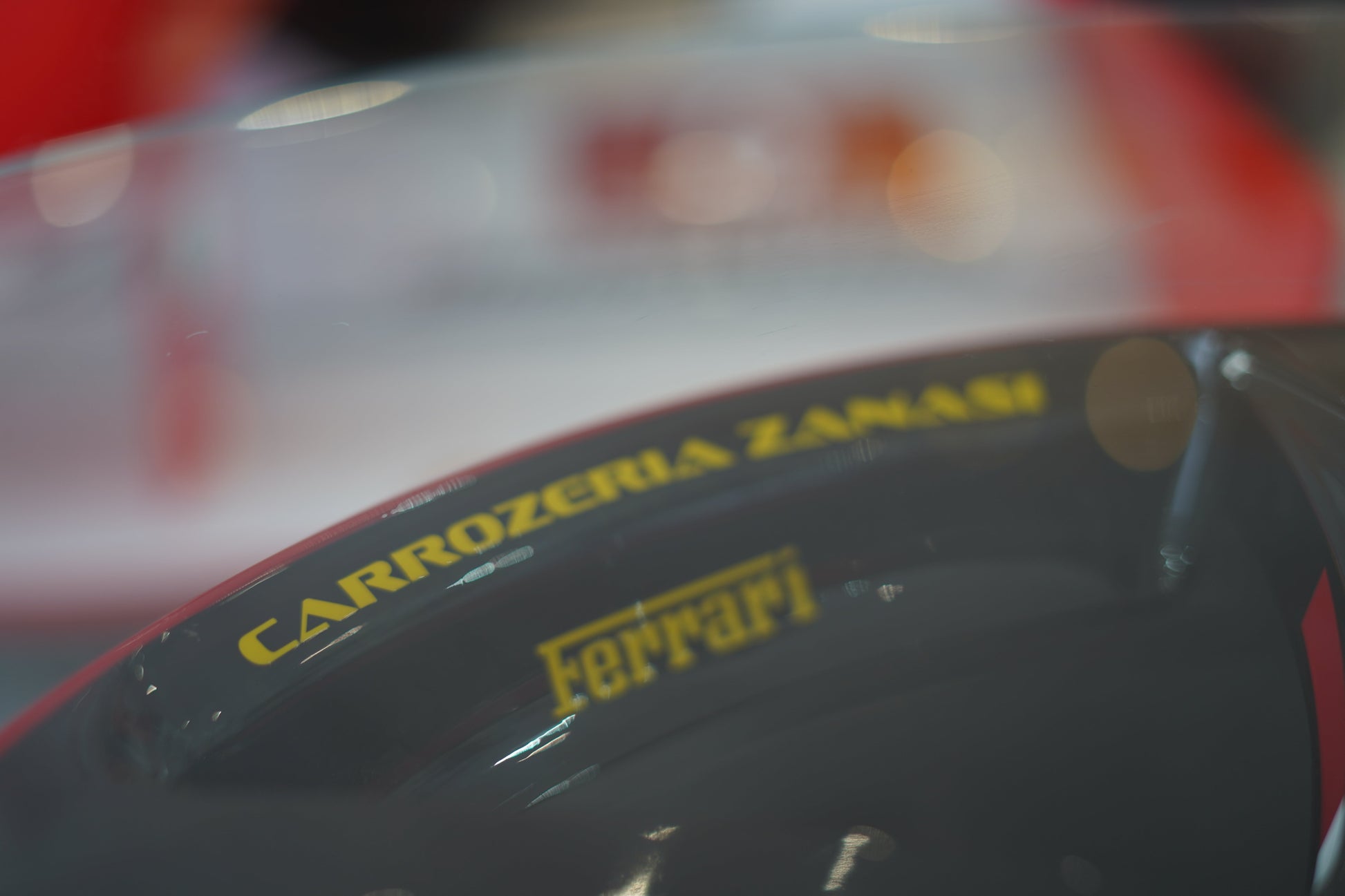 Ferrari Carrozzeria Zanasi Rim Coffee Table - Formula 1 Memorabilia