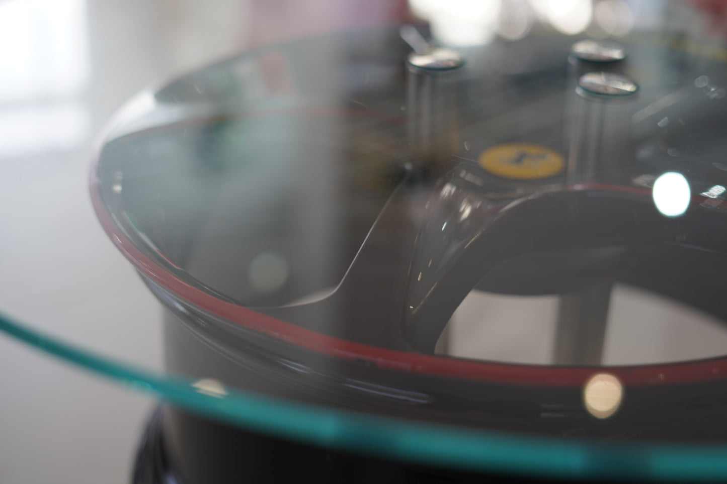 Ferrari Carrozzeria Zanasi Rim Coffee Table - Formula 1 Memorabilia