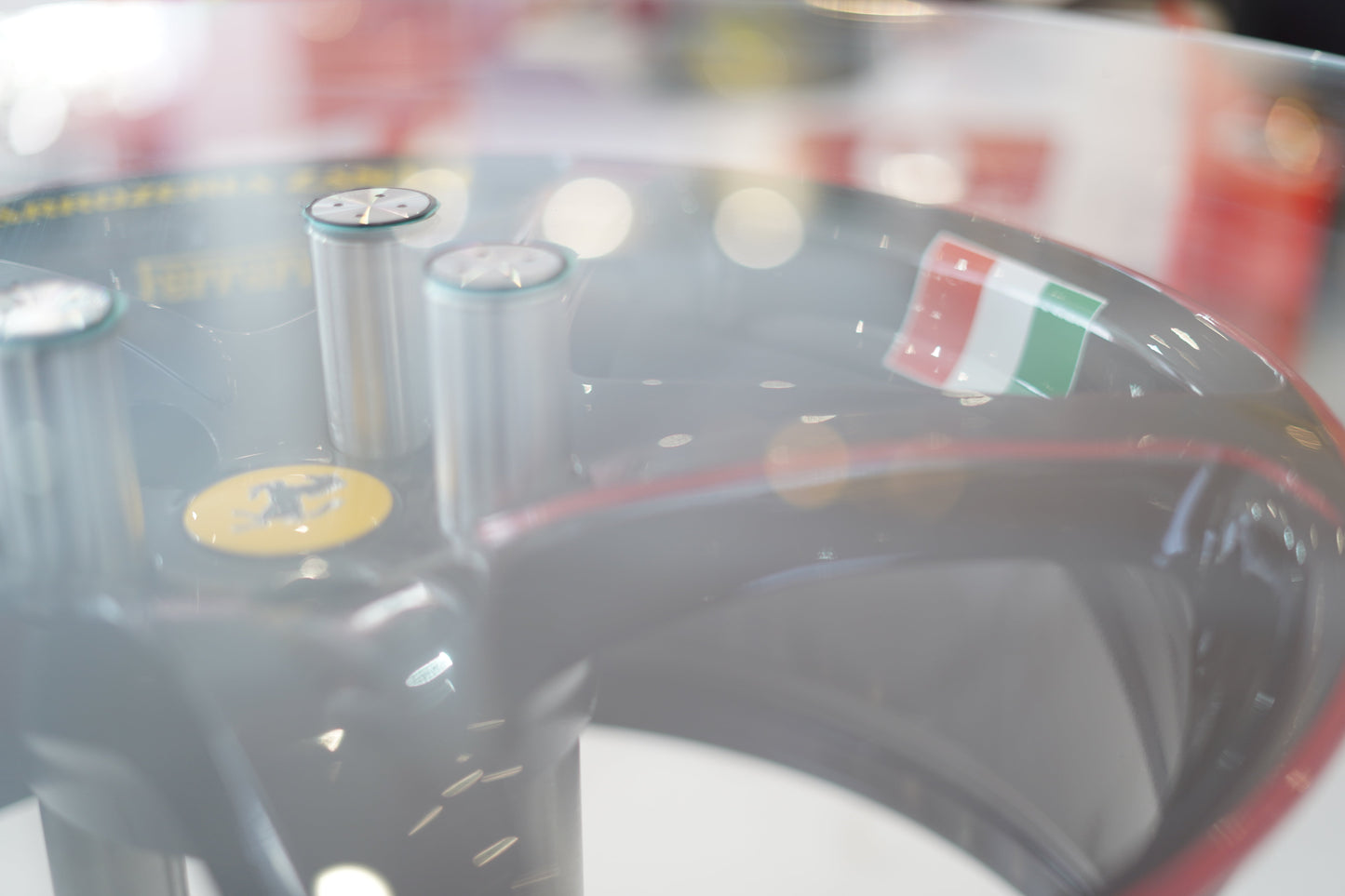 Ferrari Carrozzeria Zanasi Rim Coffee Table - Formula 1 Memorabilia