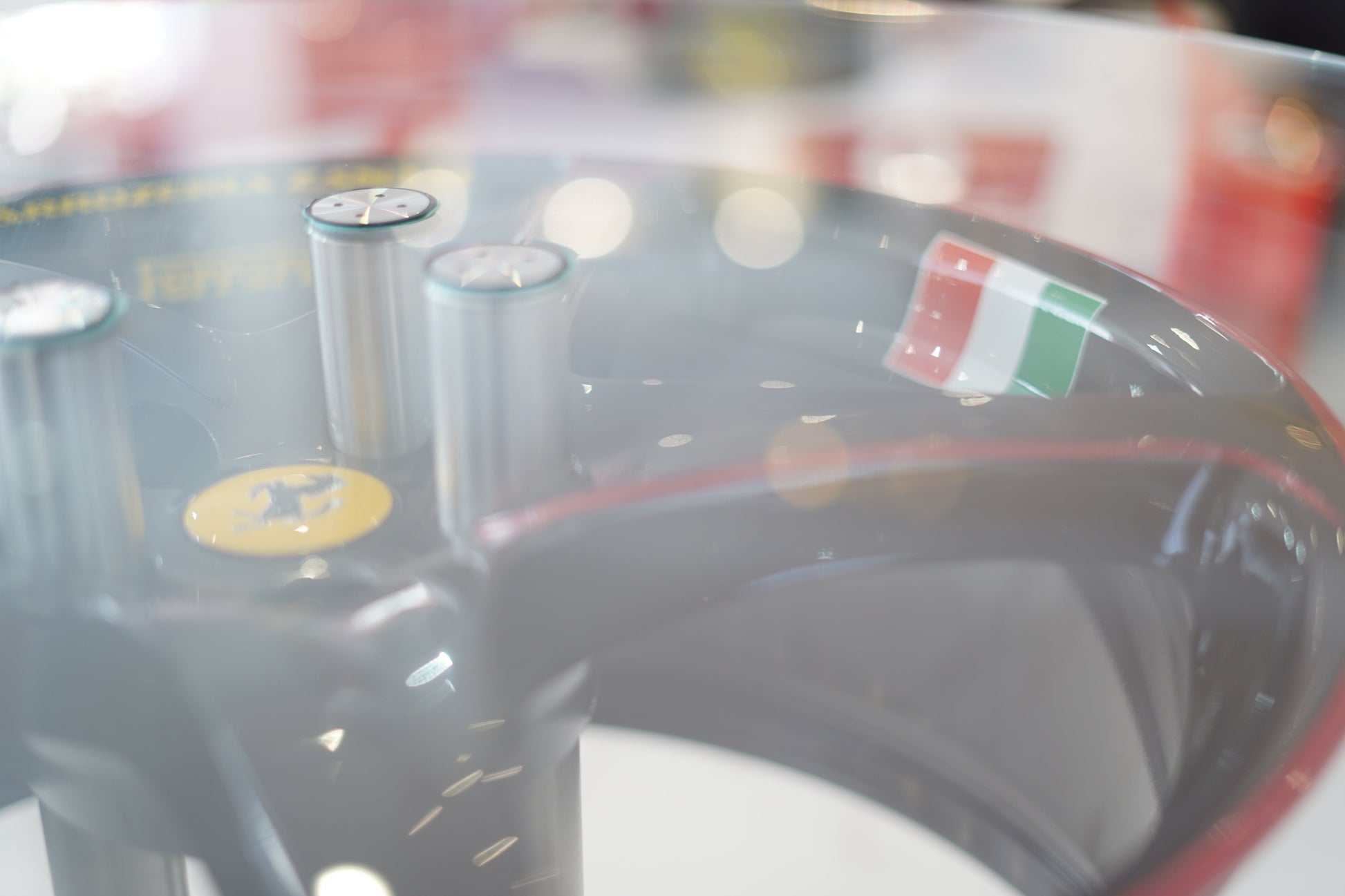Ferrari Carrozzeria Zanasi Rim Coffee Table - Formula 1 Memorabilia