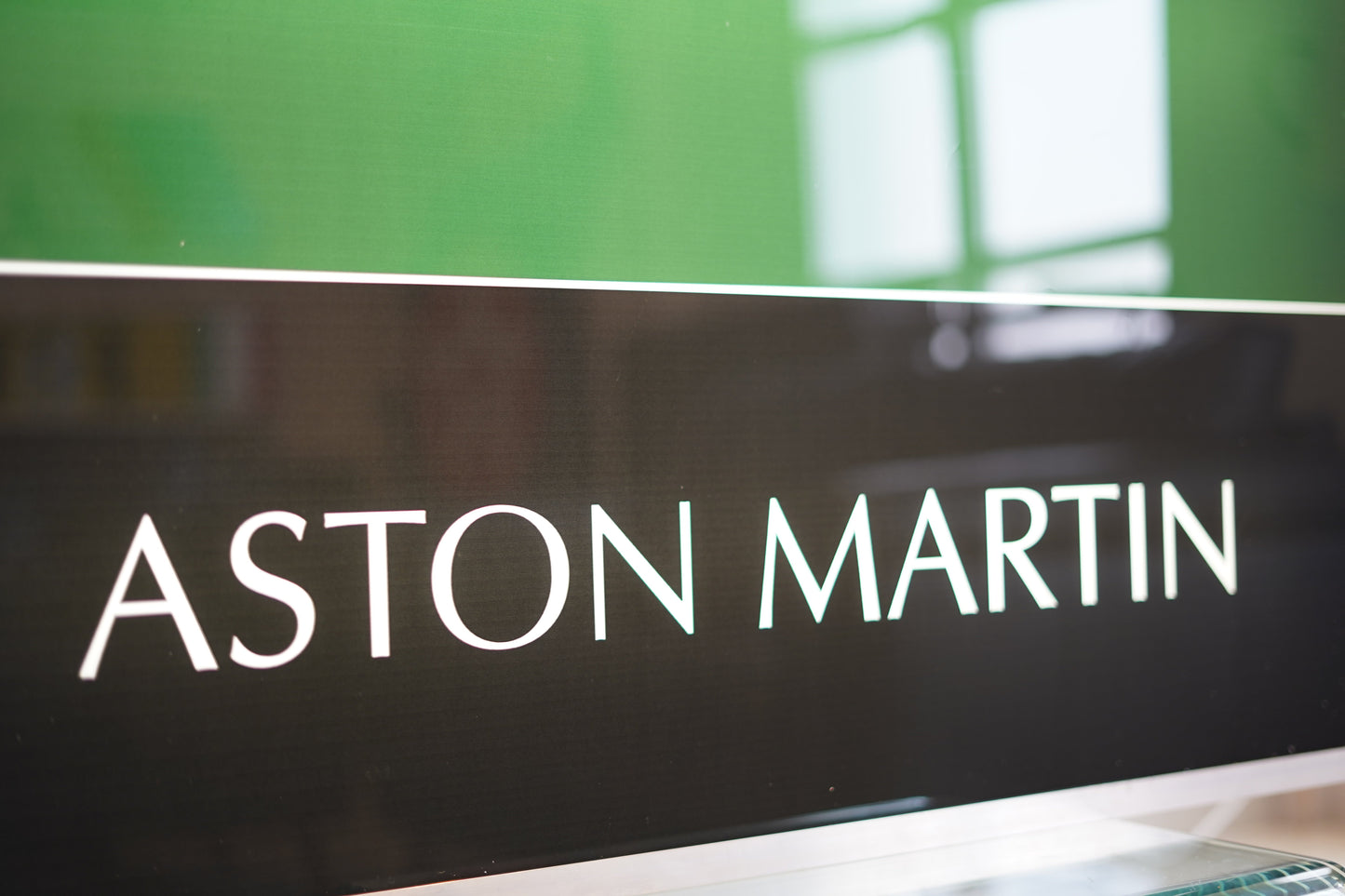 1995 Aston Martin Official dealer illuminated sign