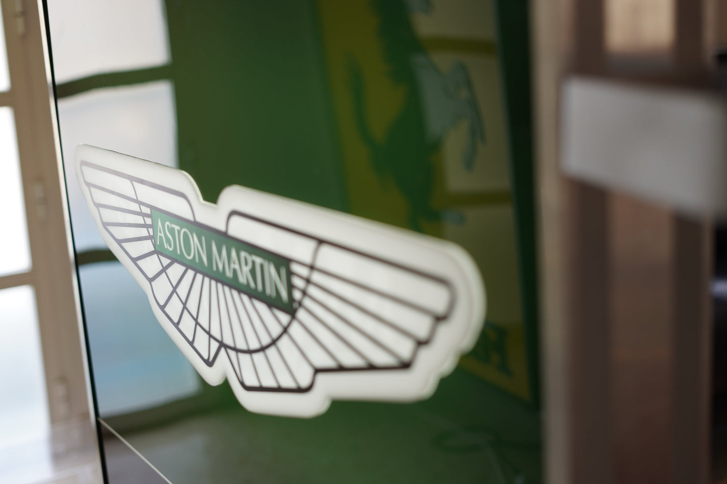 1995 Aston Martin Official dealer illuminated sign