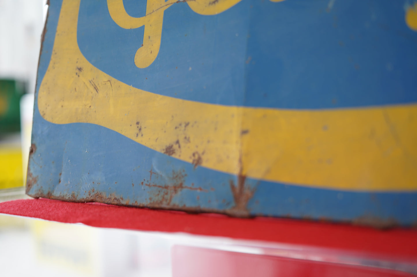 1930s Peugeot official dealership vintage sign