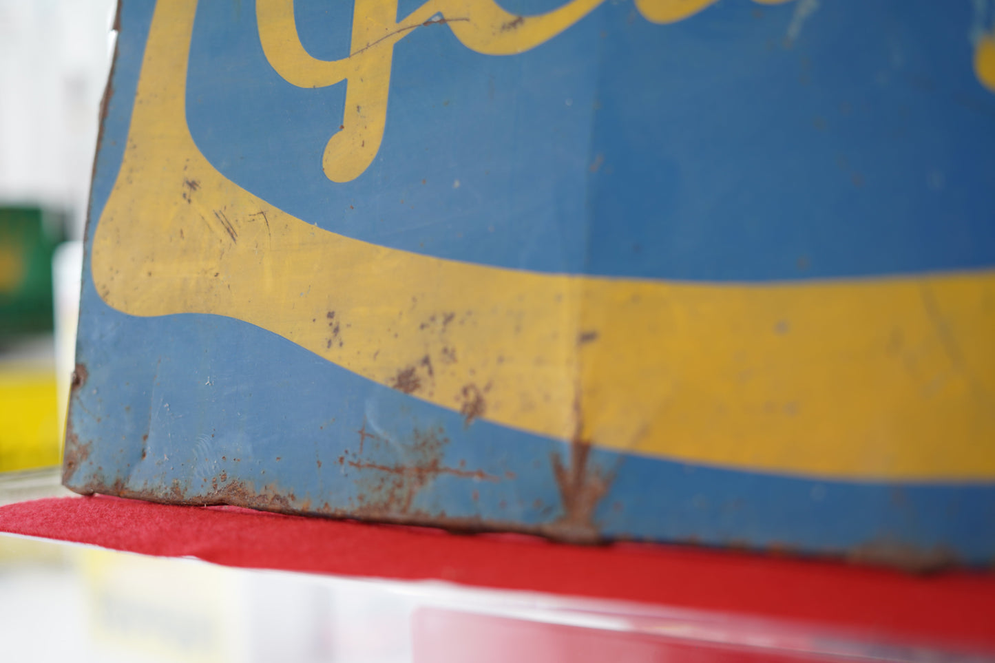 1930s Peugeot official dealership vintage sign