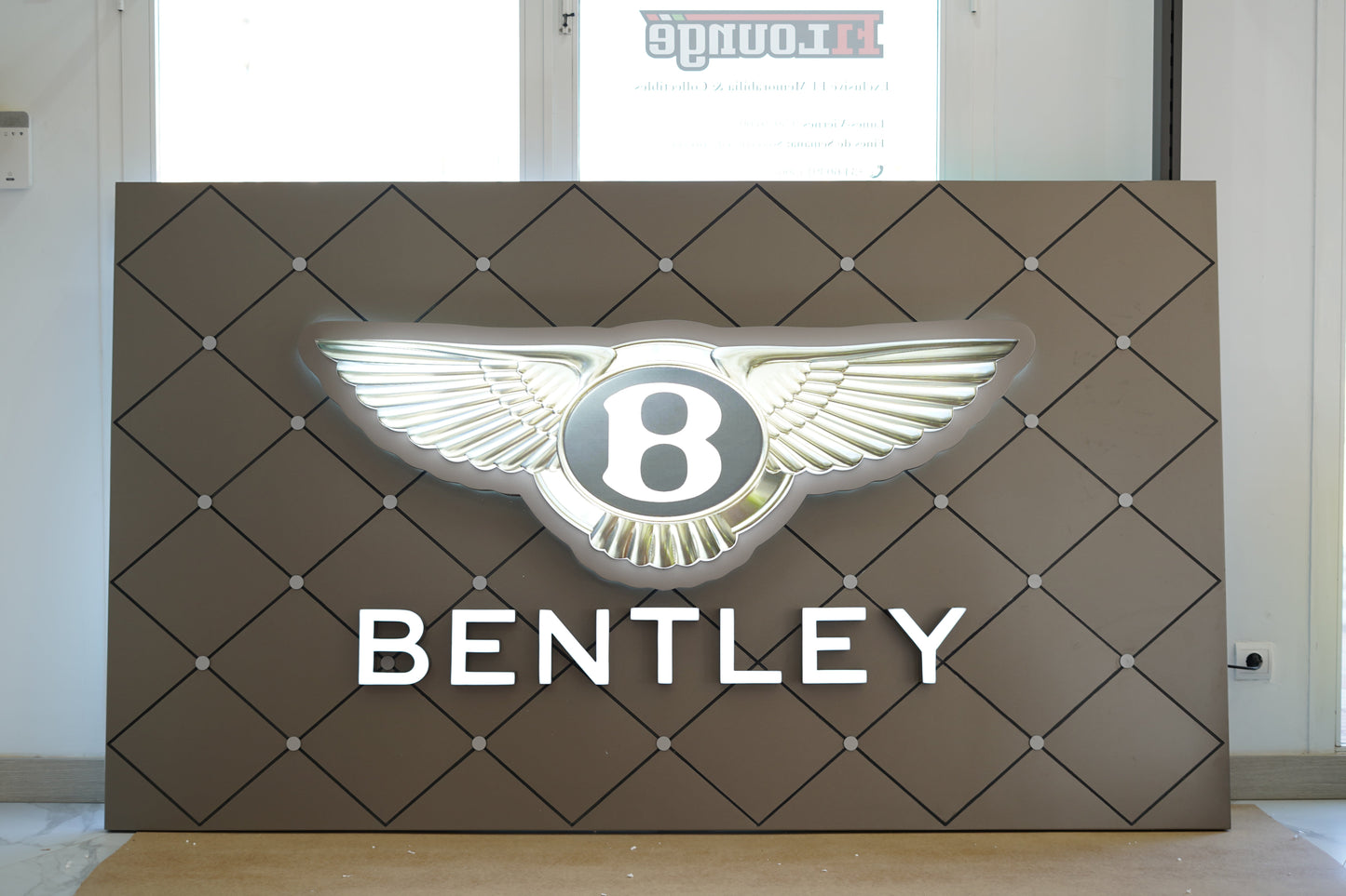 Bentley Illuminated Dealer Sign